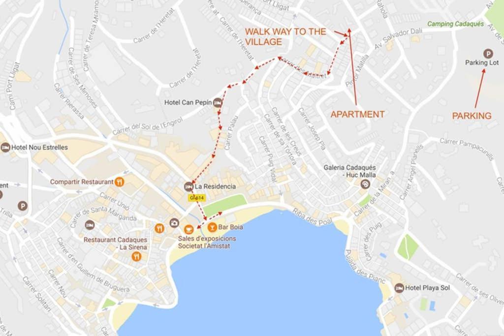 Duplex Luminoso En El Centro De Cadaques Lejlighed Eksteriør billede